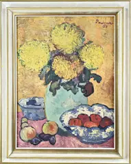 Paul Mathias Padua, Stilleven, Olieverf op linnen
