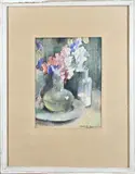 Roelof Klein, Stilleven, Aquarel op papier