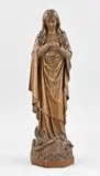 Houten Maria beeld, H 47 cm.