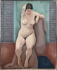 Harmen Meurs, Nude Marseille, Olieverf op linnen