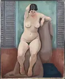 Harmen Meurs, Nude Marseille, Olieverf op linnen