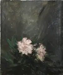 Lizzy Ansingh, Rhododendron tak, 1932, Olieverf op linnen
