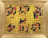 Agnes v.d. Brandeler, Fantasie compositie, Olieverf op linnen