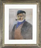 Jan Willem Sluiter, Portret visser
