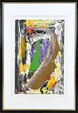 Guillaume Lo-A-Njoe, Abstract, Acryl op papier