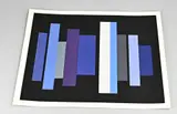 Klaas Bernink, Abstract, Zeefdruk uit 1968
