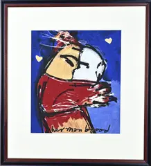 Herman Brood, Litho op textiel, Lithografie op textiel