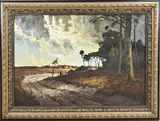 J. van Dijk, Landschap met zandpad