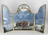 Geschilderd 3-luik, Apocalypse, Olieverf op panelen