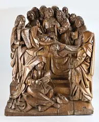 Groot snijwerk, Sterfbed Maria