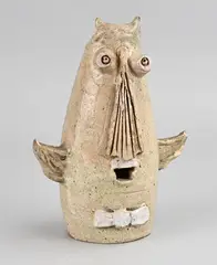 H.K. Onnes, Fantasie figuur, 1963, Keramiek