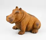 Nijlpaard by Klein gietijzeren nijlpaard, sold Jan 2026