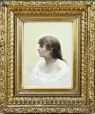 Georges Groegaert, Portret, Olieverf op paneel