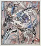 Jan te Wierik, Abstract, Olieverf op linnen