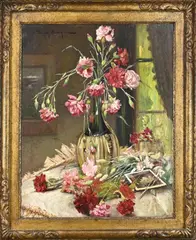 Theo Van Doormael, Stilleven, Olieverf op linnen