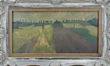 Theo Kurpershoek, Landschap, Olieverf op linnen