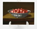 C. Cornelisz, Wilde aardbeien, Olieverf op paneel