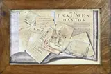 Over elkaar lappende voorstelling by Antiek Tromphe L 'oeil techniek aquarel, 1800, Antiek Tromphe L 'oeil techniek aquarel, sold Oct 2025