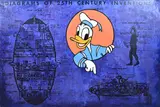 Jan Bollaert, Donald Duck, 1958, Olieverf op board