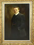 E. Vermeulen, Heren portret, 1911, Olieverf op linnen