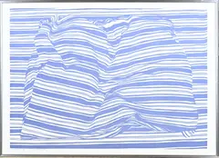 Har Sanders, Kussensloop, Litho op papier