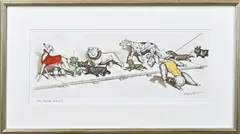 Boris O. Klein, O. Liberté Cherie, Kleur-ets op papier