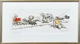 Boris O. Klein, O. Liberté Cherie, Kleur-ets op papier