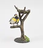 Groot Weens bronzen figuur, Vogel met nest