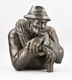 Houten beeld, Tiroler man