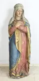 Antiek Maria beeld, H 135 cm.