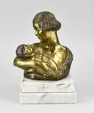 Antiek Italiaanse buste, F. de Luca