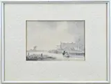 Andreas Schelfhout, Hollands wintergezicht, Andreas Schelfhout