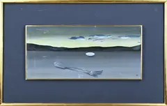 Eberhard Schlotter, Surrealistisch, Olieverf op paneel