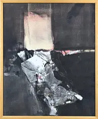 Henk Schuring, Moderne compositie, Gemengde techniek op papier