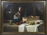 W.F. Mulder, Stilleven, Olieverf op linnen