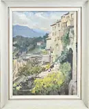 A. Potgieter, St. Paul de Vence, Olieverf op linnen