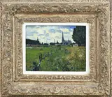 Evert Moll, Landschap bij Almelo, Olieverf op linnen