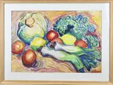 Klaas Bernink, Stilleven, Gouache op papier