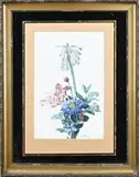 Anthony Oberman, Bloemstilleven, Aquarel op papier
