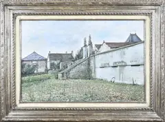 Andries Both, Stadswal, Olieverf op linnen