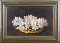 J.G. Gerstenauer, Stilleven, Olieverf op paneel