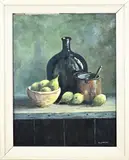 R. Ottens, Stilleven, Olieverf op paneel
