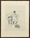Henri Toulouse-Lautrec, Circus dompteur, Lithografie op papier