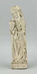 Maria beeld, H 34 cm.