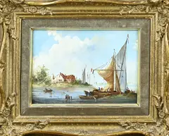 Onduid. gesign., Hollands riviergezicht