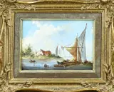 Onduid. gesign., Hollands riviergezicht