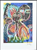 Jean-Michel Basquiat, Broken we are broken, Litho