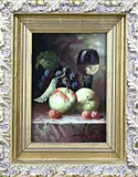 C. Botkin, Stilleven, Olieverf op paneel