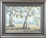 William Ambagtsheer, Chase Range, Olieverf op paneel