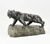 1900 by Antieke terracotta tijger, Antieke terracotta tijger, sold Oct 2024